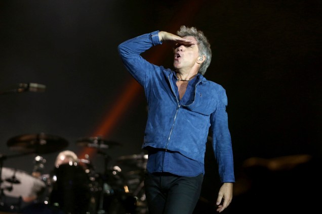 Bon Jovi se apresenta no Palco Mundo, no quinto dia do Rock in Rio