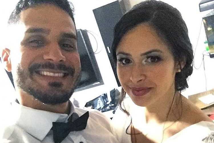 Os noivos: Jonata e Camila