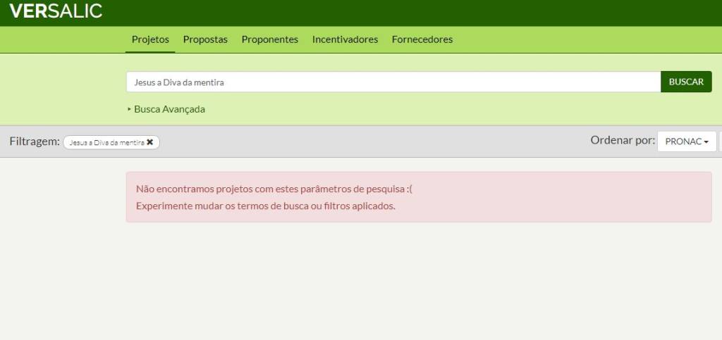 consulta Lei Rouanet