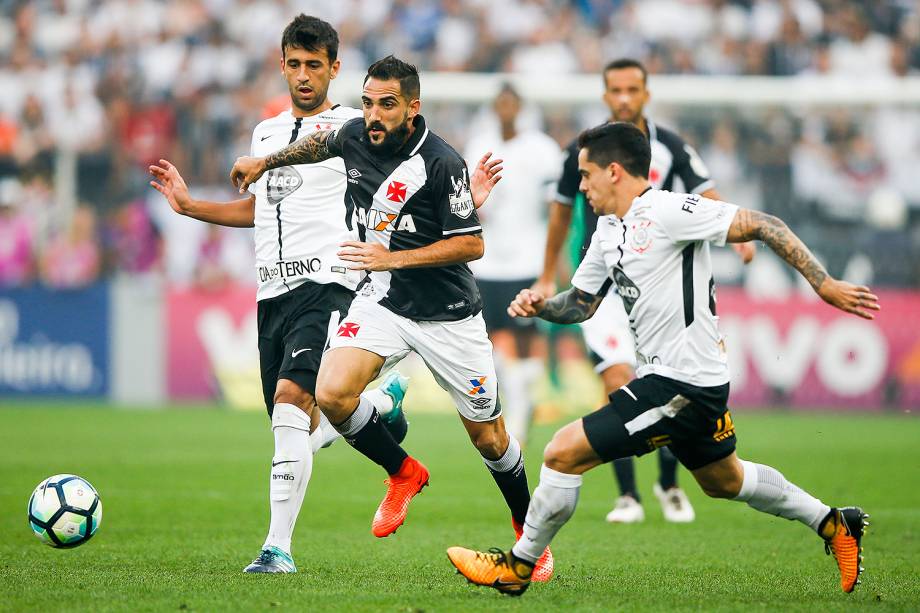 Partida entre Corinthians e Vasco, válida pela 24ª rodada do Campeonato Brasileiro de Futebol 2017, na Arena Corinthians (Itaquerão) na zona leste de São Paulo (SP) - 17/09/2017