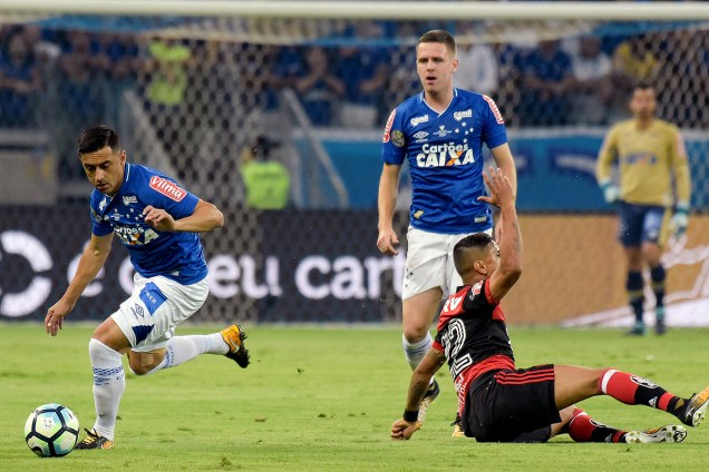 Partida entre Cruzeiro e Flamengo, válida pela final da Copa do Brasil 2017, no Estádio do Mineirão, em Belo Horizonte (MG) - 27/09/2017