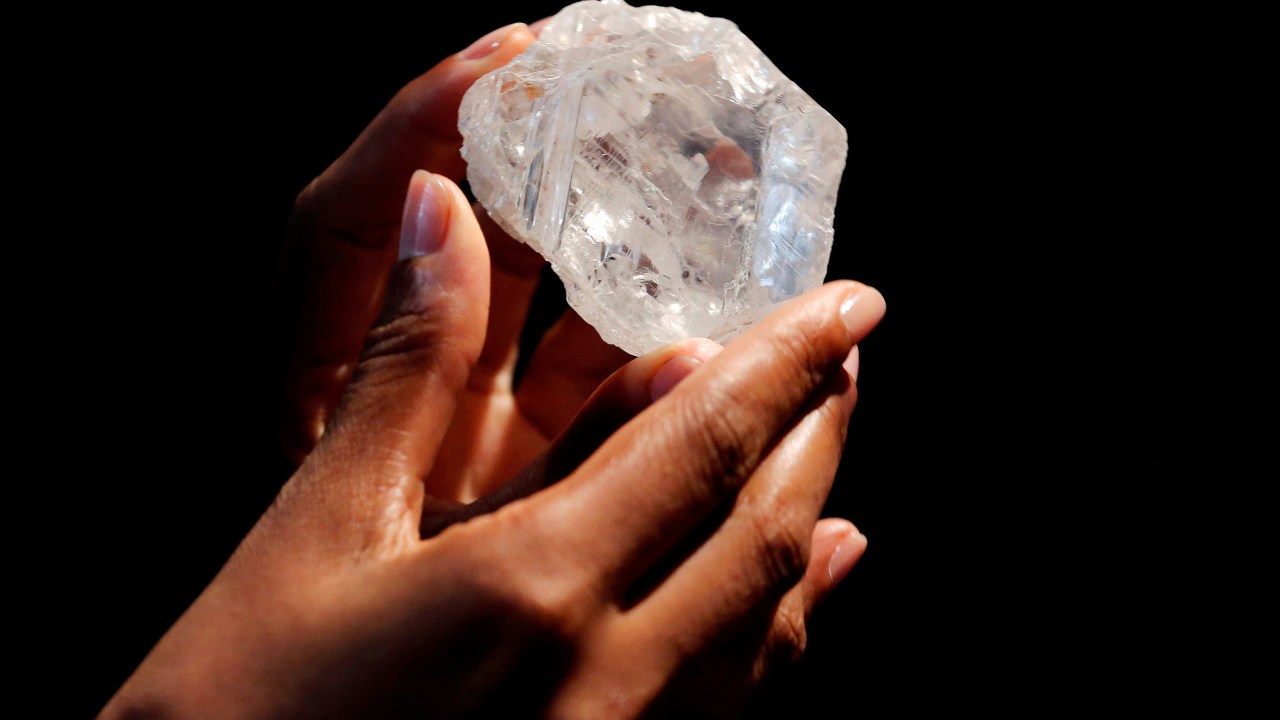 Maior diamante bruto do mundo