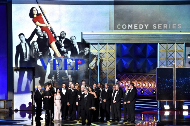 Julia Louis-Dreyfus na 69º premiação Emmy Awards, em Los Angeles - 17/09/2017