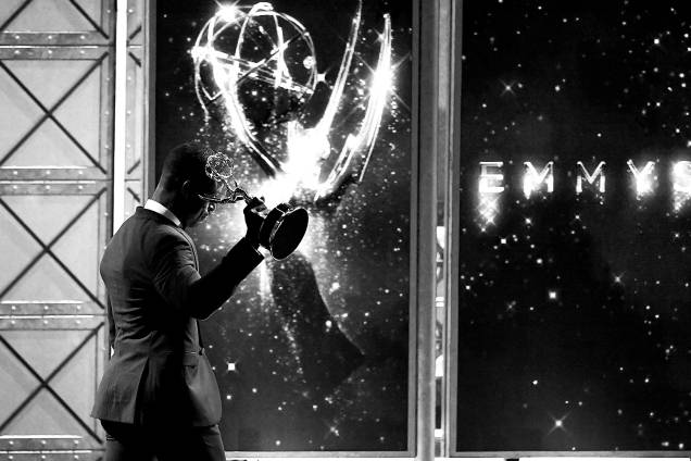 O ator Sterling K. Brown na 69º premiação Emmy Awards, em Los Angeles - 17/09/2017