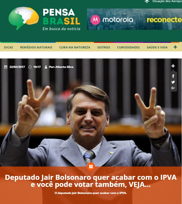 fake bolsonaro