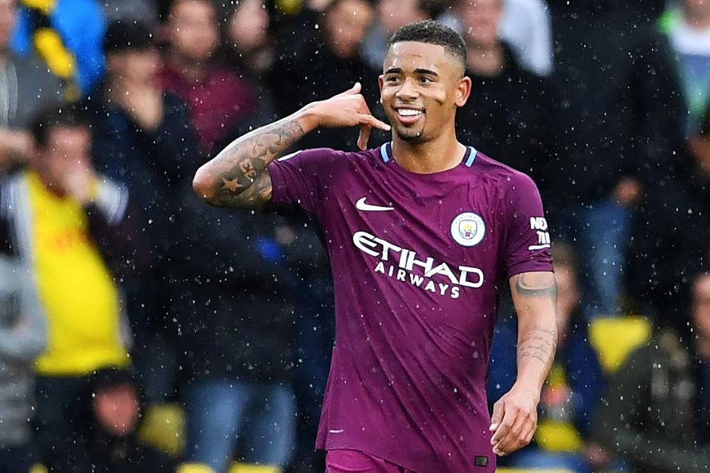 Gabriel Jesus fecha parceria com a Gatorade