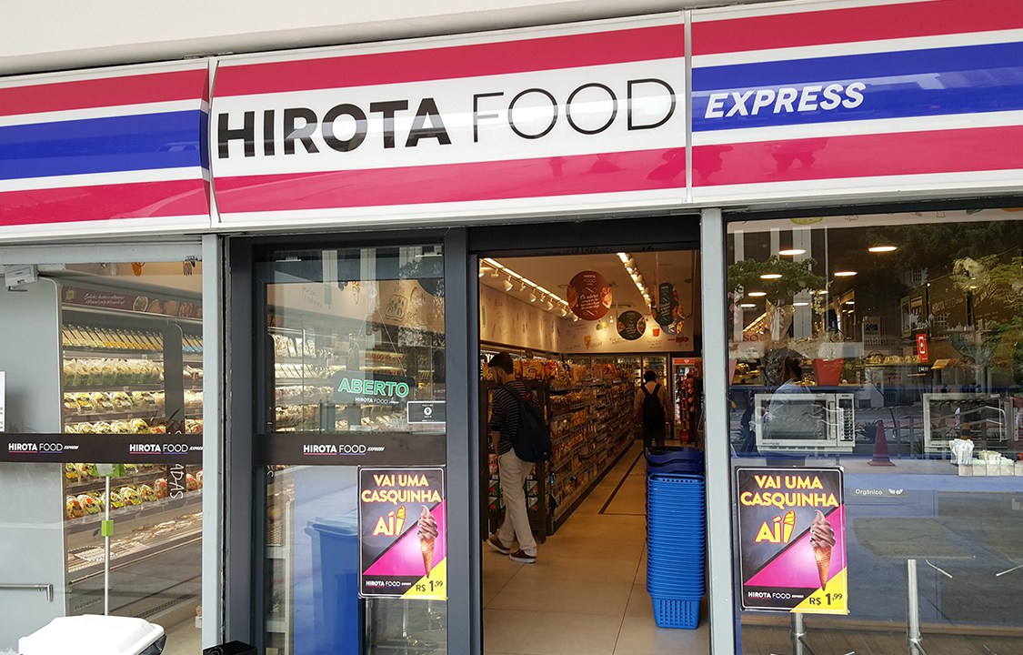 Supermercado da rede Hirota Express