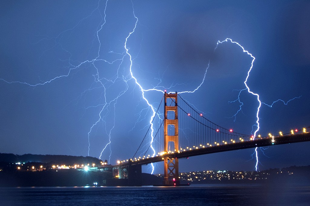 Imagens do dia - Ponte Golden Gate