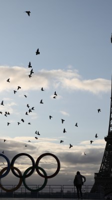 Imagens do dia - Arcos olímpicos em Paris
