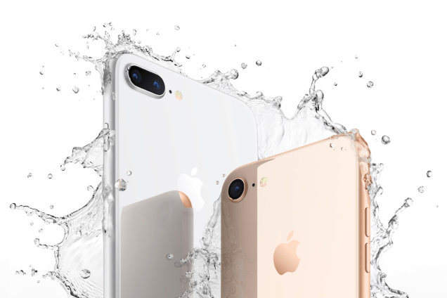 O iPhone 8 resiste a água e poeira