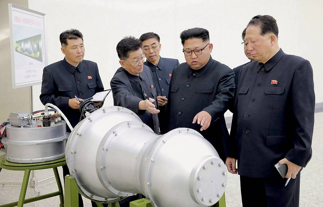 Coreia do Norte - Teste com bomba de hidrogênio