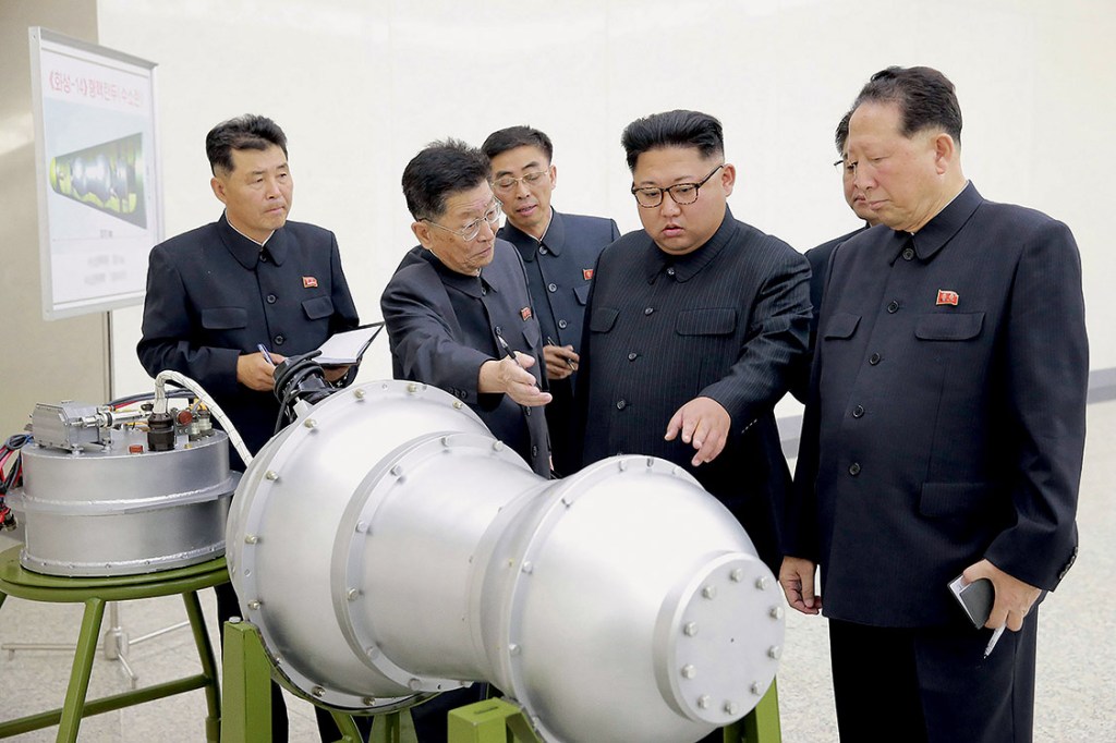 Coreia do Norte - Teste com bomba de hidrogênio