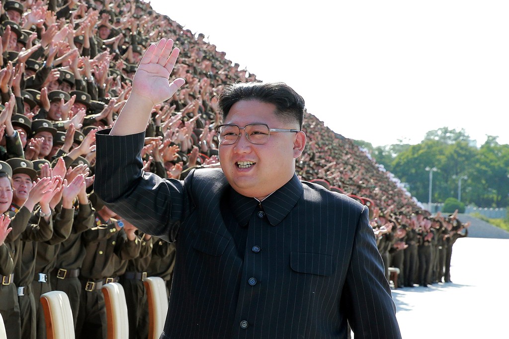 O líder da Coréia do Norte Kim Jong Un