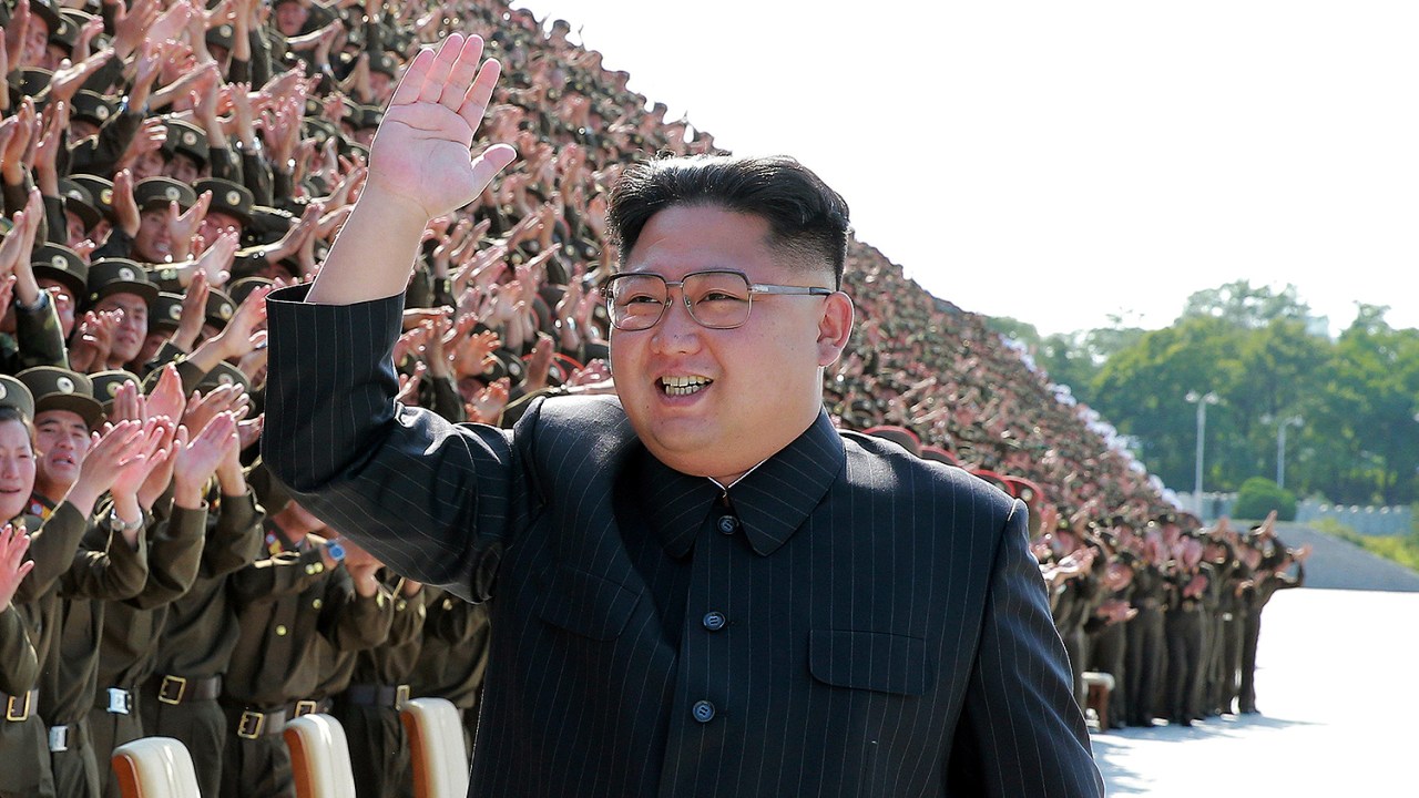 O líder da Coréia do Norte Kim Jong Un