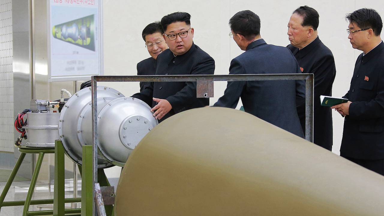 O ditador da Coreia do Norte Kim Jong-un
