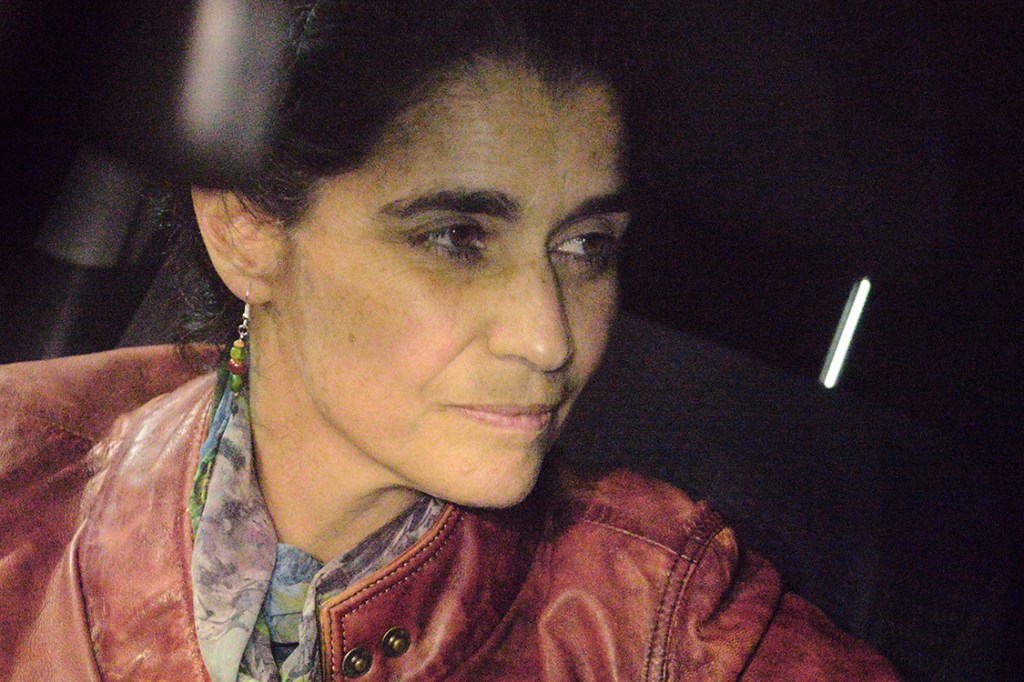 Ex-bailarina peruana, Maritza Garrido Lecca, deixa a prisão Piedras Gordas, em Lima