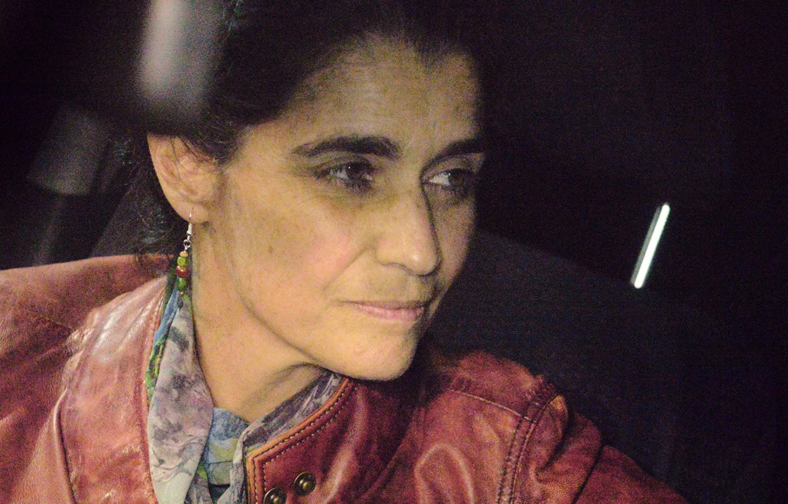 Ex-bailarina peruana, Maritza Garrido Lecca, deixa a prisão Piedras Gordas, em Lima
