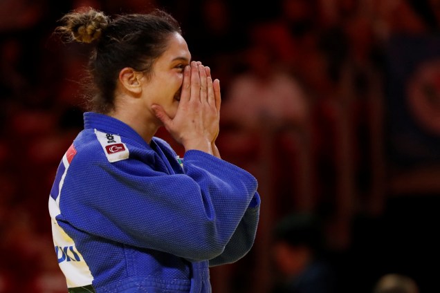 A brasileira Mayra Aguiar é a vencedora do Campeonato Mundial de Judô Suzuki 2017 que acontece em Budapeste, na Hungria