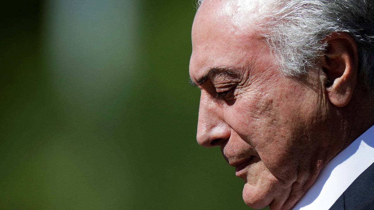 O presidente Michel Temer