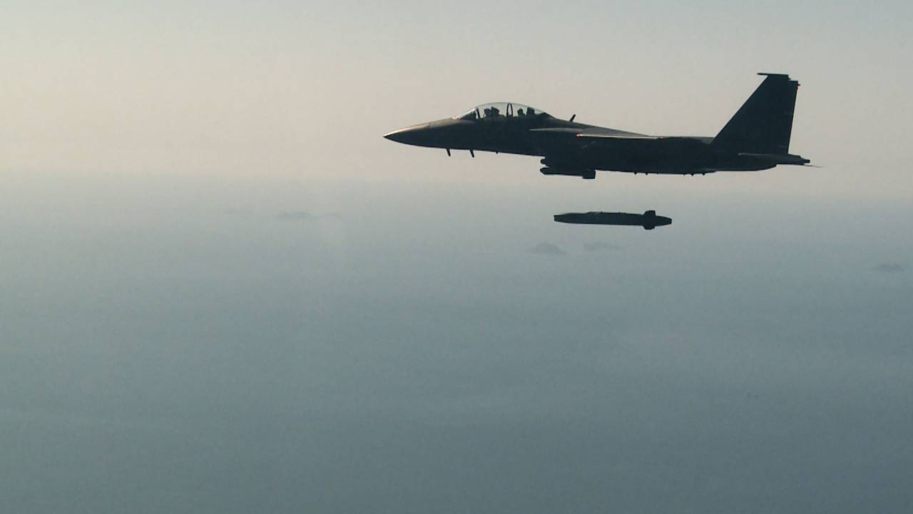 Teste com míssil na Coreia do Sul