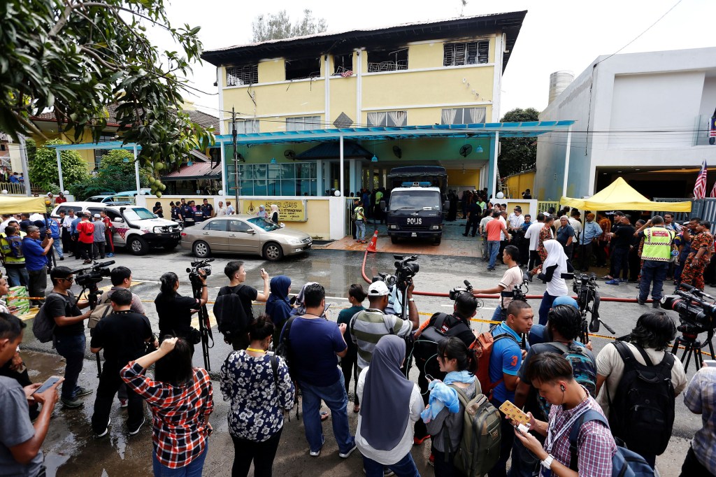 Incêndio em escola na Malásia