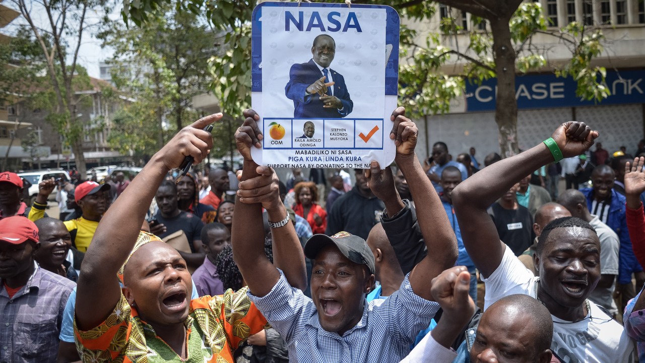 Eleições anuladas no Quênia