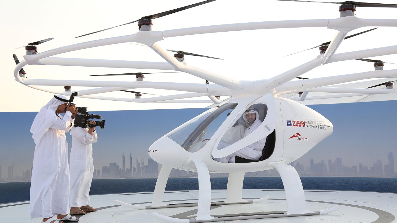 Táxi voador de Dubai