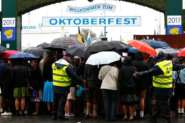 Oktoberfest tem segurança reforçada em Munique na Alemanha - 16/09/2017 Oktoberfest tem segurança reforçada em Munique na Alemanha - 16/09/2017