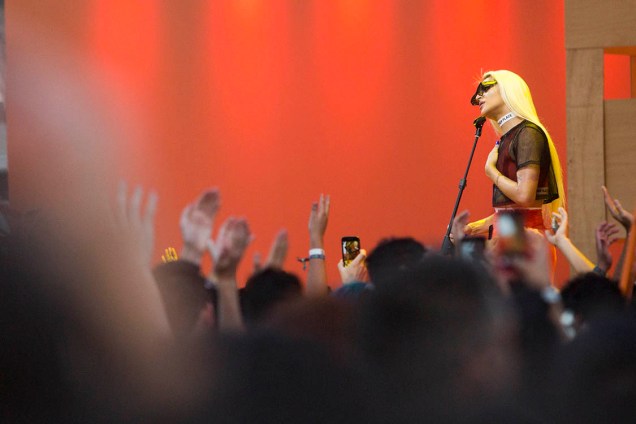 A cantora Pabllo Vittar se apresenta no primeiro dia de Rock in Rio