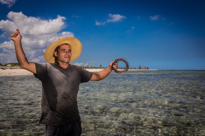 Pescador em Cuba Camaguey