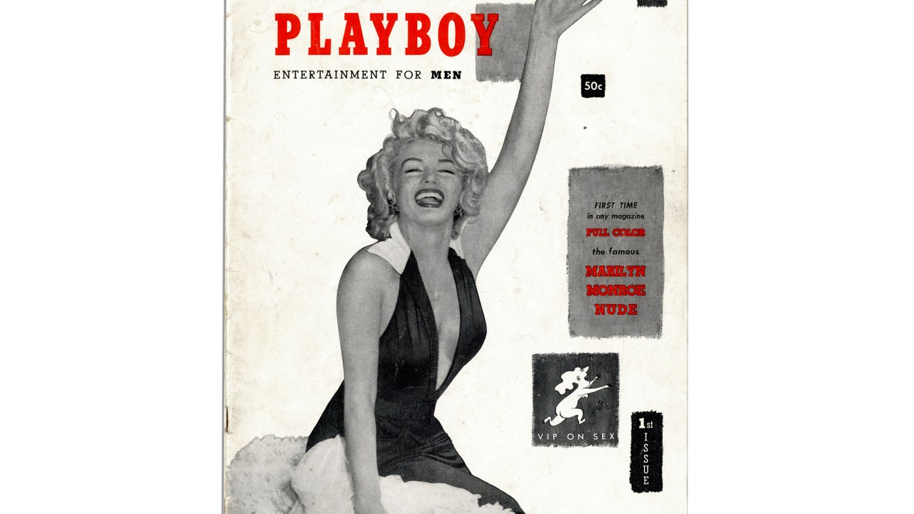 Capa da primeira “Playboy” teve Marilyn Monroe como destaque, em 1953