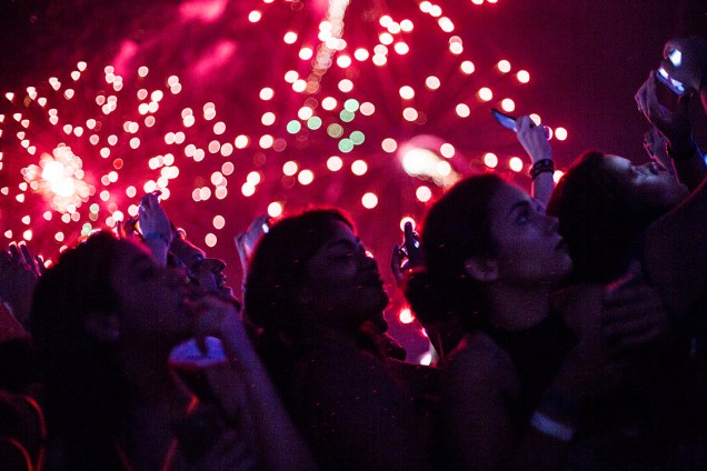 Público durante o show de Ivete Sangalo, no Rock in Rio