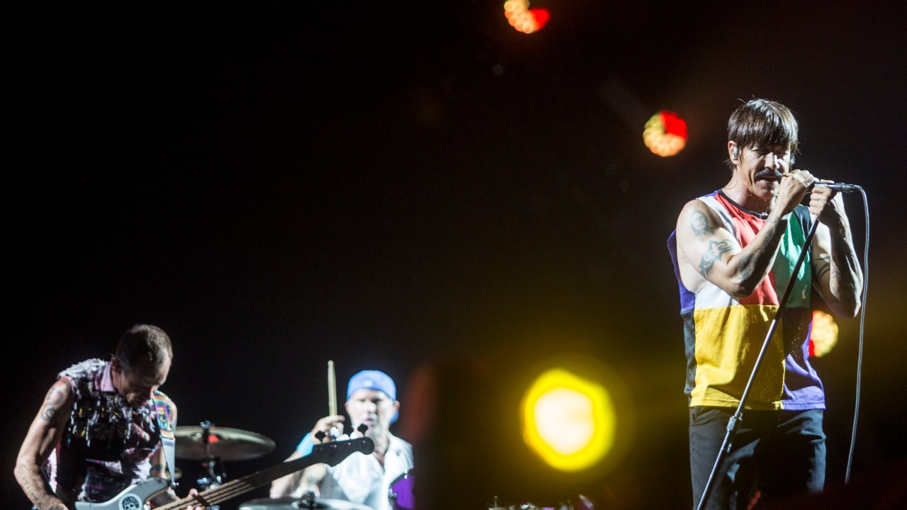 Banda Red Hot Chilli Peppers se apresenta no Rock in Rio