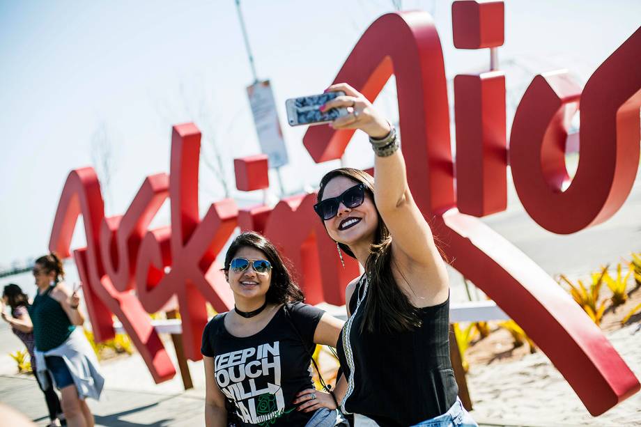 Público durante a sétima edição do Rock In Rio realizada no Parque Olímpico do Rio de Janeiro, RJ - 17/09/2017