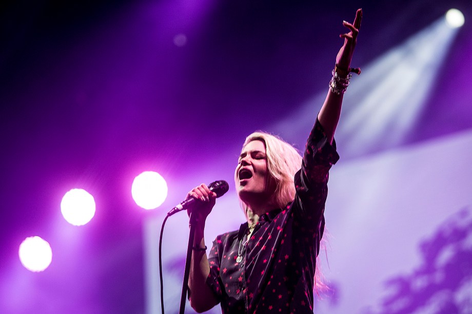 Show de The Kills no palco Sunset durante a 7ª edição do Rock in Rio, no Parque Olímpico, na capital fluminense - 21/09/2017