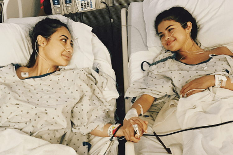 Selena Gome e Francia Raisa - Transplante de rim - Lúpus