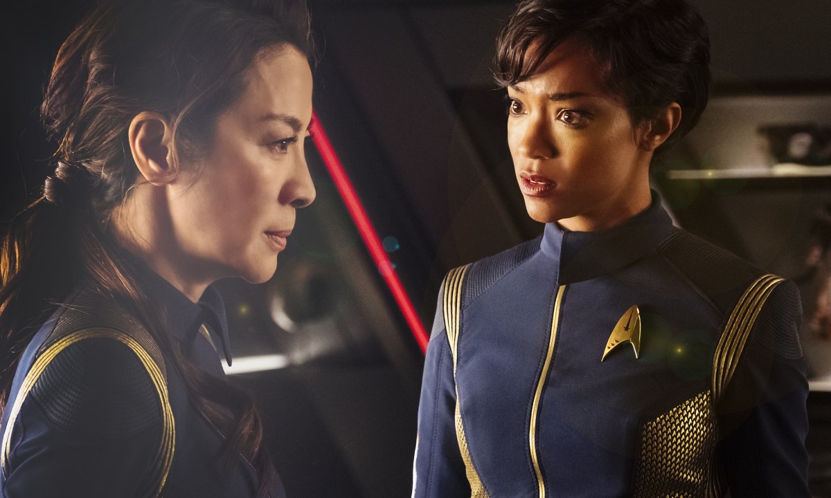 Michelle Yeoh e Sonequa Martin-Green em 'Star Trek: Discovery'