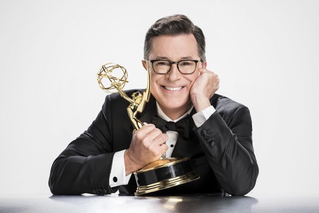 Stephen Colbert, o apresentador do Emmy 2017