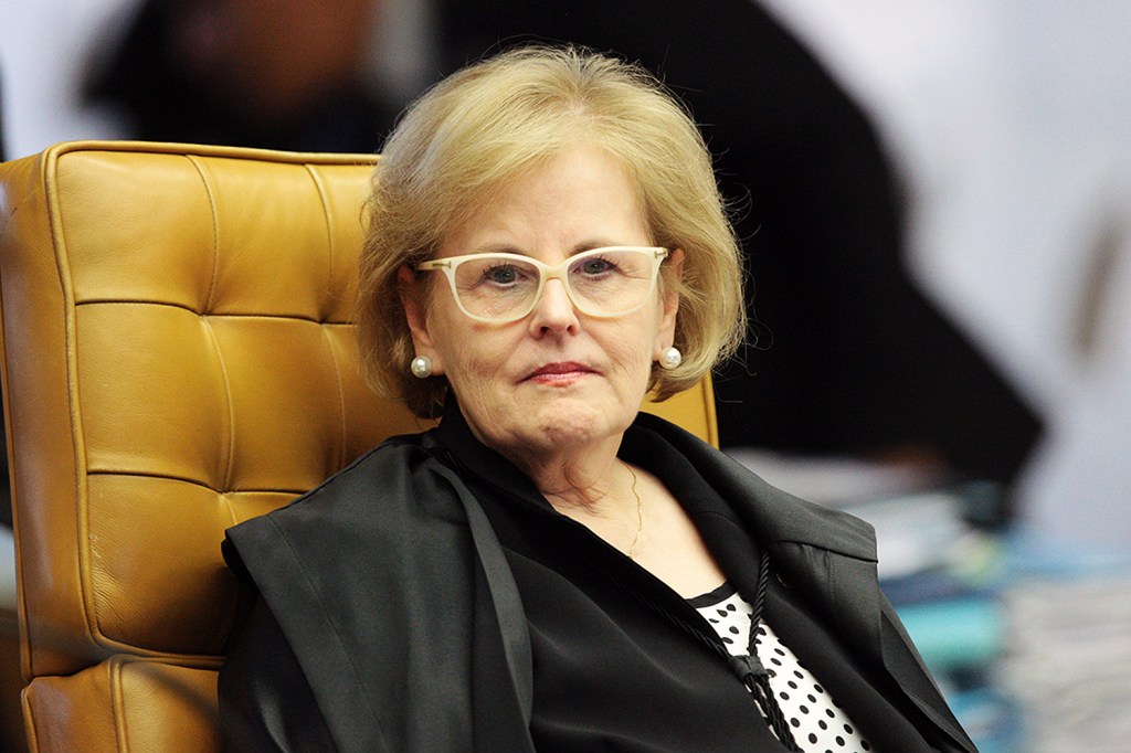 A ministra Rosa Weber em sessão plenária do STF (Supremo Tribunal Federal), em Brasília - 13/09/2017