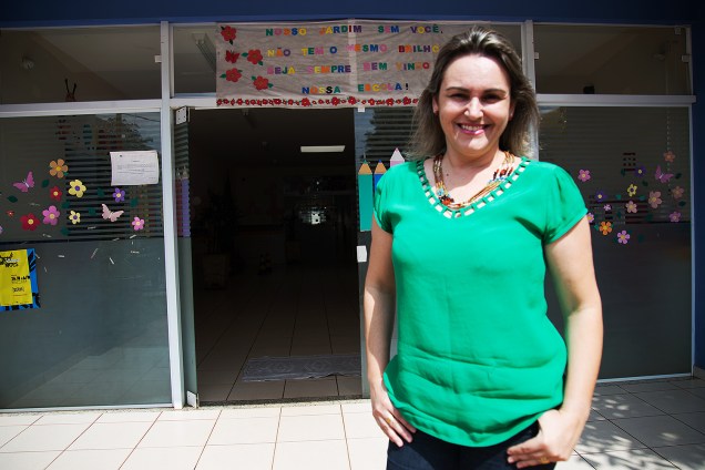 Adriane Gallo, finalista do prêmio Educador nota 10