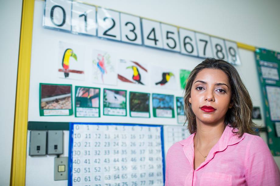 Luana Viegas de Pinho, finalista do Prêmio Educador Nota 10
