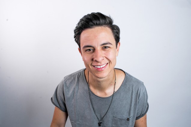 O publicitário e youtuber Luca Almeida Scarpelli Diniz, 27 anos.