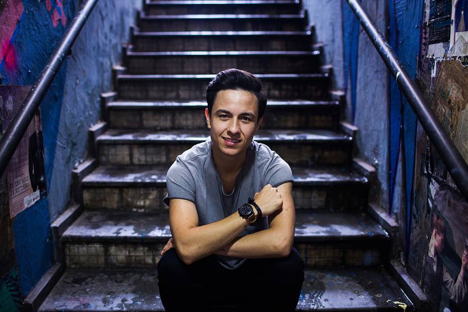 O publicitário e youtuber Luca Almeida Scarpelli Diniz, 27 anos.