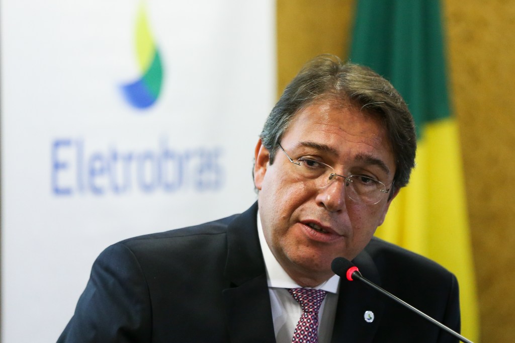 Brasília - O novo presidente da Eletrobras, Wilson Ferreira Júnior, durante a cerimônia de posse
