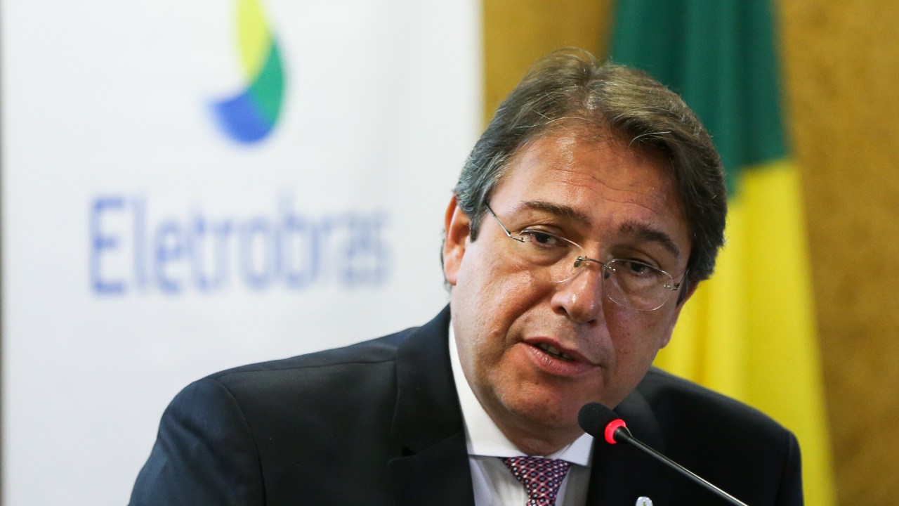 Brasília - O novo presidente da Eletrobras, Wilson Ferreira Júnior, durante a cerimônia de posse