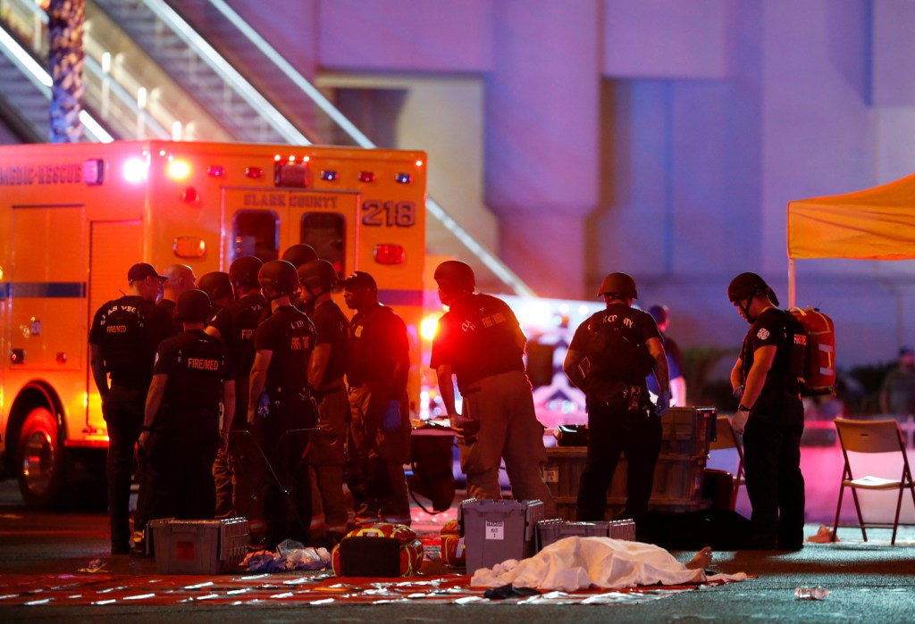 Ataque em Las Vegas deixa inúmeros mortos