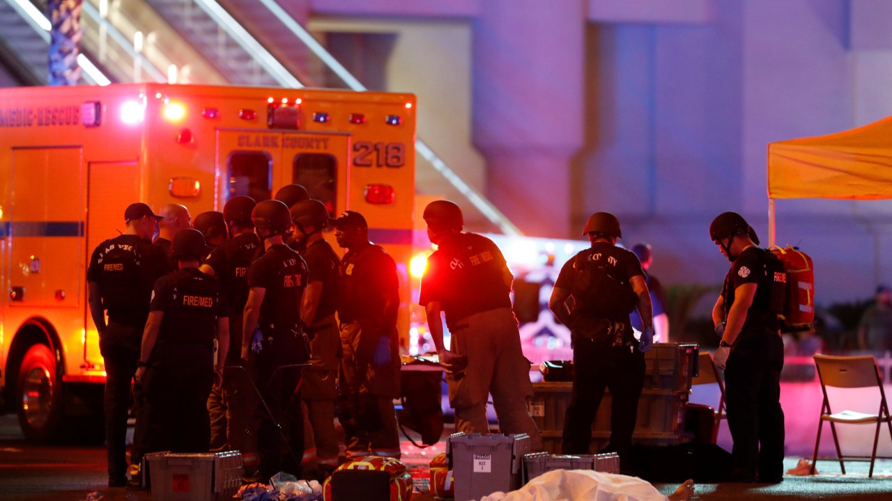 Ataque em Las Vegas deixa inúmeros mortos