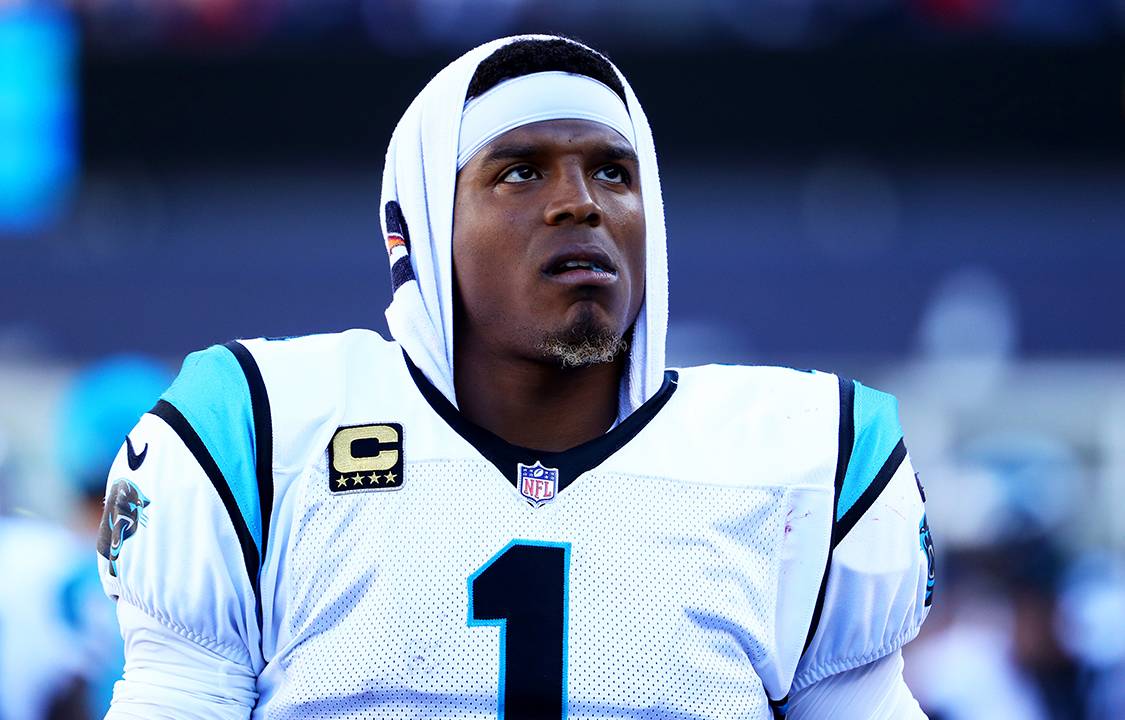 Cam Newton, quarterback do Carolina Panthers
