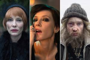 A atriz Cate Blanchett em diferentes papéis para o filme ‘Manifesto’