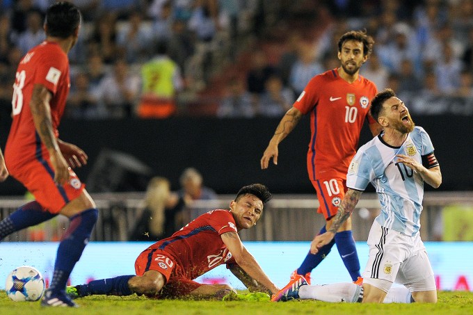 Messi – Argentina e Chile